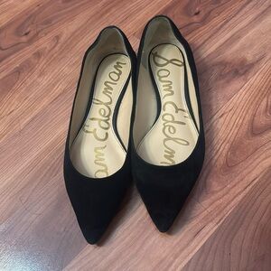Sam Edelman Black Pointed Toe Flats